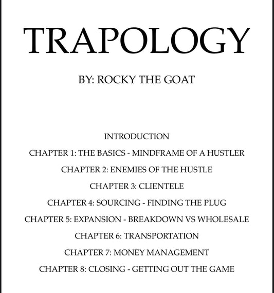 Trapology The Book (e-book)